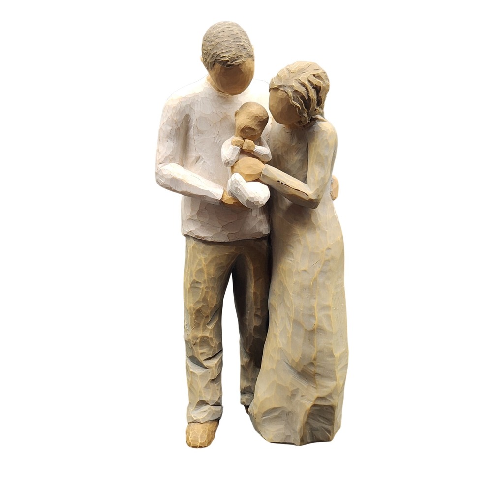 Willow Tree Our Gift Figurine Susan Lordi Demdaco Parents Newborn Baby 8.5 Inch